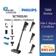 Philips 3-In-1 Aqua Cordless 7000 Series Wet And Dry Vacuum Mop Cleaner XC7055/01