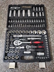 108pcs 46pcs Tool Box Car Motorcycle Repair Set Hand Tools Home Service motor DIY Kit