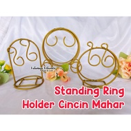 Iron Hanging Ring Stand Ring Holder Ring Holder Dowry Ring Holder Wedding Engagement Terrarium Jewel