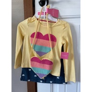 Isaac Mizhari 3pc Set Top and Skirt Set with sling bag for toddler - B22