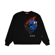 GUZZLER CREWNECK JACKET - NISSE BLACK