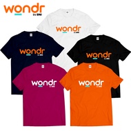 WONDR BY BNI Premium Combed 24S T-Shirt, Office Uniform, Friday Employee, BUMN, Bank, Indonesia