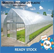 NANOTECHNOLOGY 6METER X 24FT UV PLASTIC FOR GREENHOUSE PLASTIK UV UNTUK RUMAH OELINDUNG HUJAN