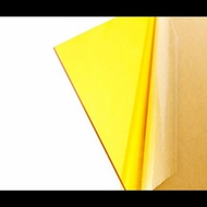 akrilik sheet / akrilik lembaran kuning 2mm