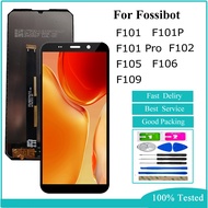Original LCD For Fossibot F101 F101P F101 Pro F102 F105 F106 F109 LCD Display Touch Screen Digitizer
