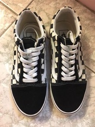 vans 棋盤格 焦糖底 22cm