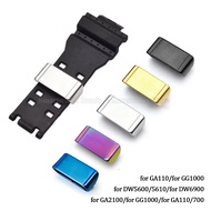 18mm 20mm 22mm 24mm Metal Watch Band Locker Ring for Casio GA110/GG1000 DW5600 GWG1000 GG1000 Loop H