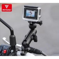 Motowolf Motorcycle Camera Bracket / Holder Aluminum Alloy/360 • Ratation / Motorcycle