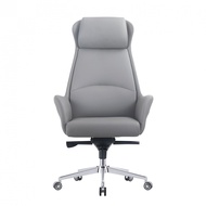 Global House SMITH เก้าอี้ผู้บริหาร รุ่น AMBER ขนาด 65x73x124-131 ซม. สีเทา รับประกันของเเท้