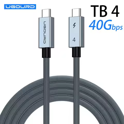 40gbps thunderbolt4 type c 240w USB4 fast charging cable compatible thunderbolt 3 USB c data transfe
