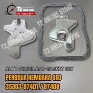 T2 PERODUA KEMBARA OLD AUTO TRANSMISSION FILTER SET AUTO GEAR BOX FILTER SET 35303-87408 /A35303-874