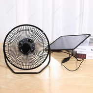 8 inch USB Solar Cooling Ventilation Fan+5.5W Solar Panel Charger Powerbank