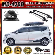 ROOFBOX TAKA MD-420D SLIM DESIGN EXPLORER SERIES {XXL SIZE} CARGO ROOFBOX