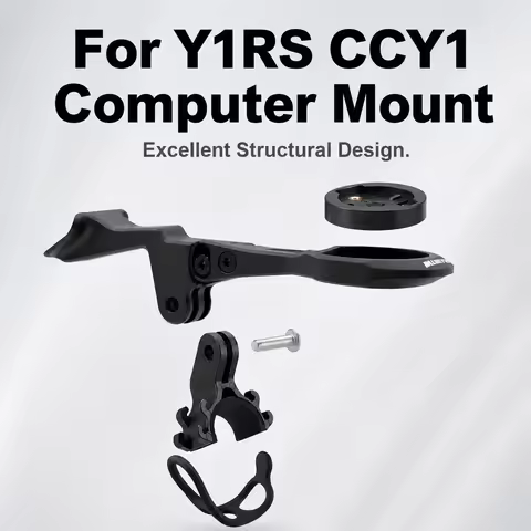 For Y1RS CCY1 Integrated Handlebar Computer Mount Compatible With Gopro/GPS/Garmin/Bryton/Wahoo Alum