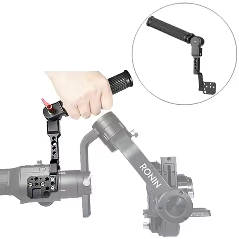 Camera Gimbal Stabilizer Handle Sling Grip Mounting Extension Arm Foldable L Bracket for DJI Ronin-S