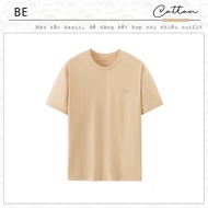 Áo thun nam cổ tròn S2 SPORT áo t-shirt trơn chất cotton compact phiên bản organic cao cấp - STS02