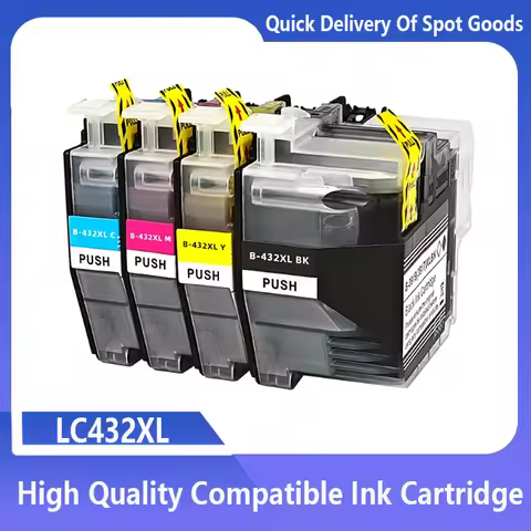 LC432 LC432XL LC-432 LC-432XL Compatible Ink Cartridge For Brother MFC-J5340DW J5740DW J6540DW J6940