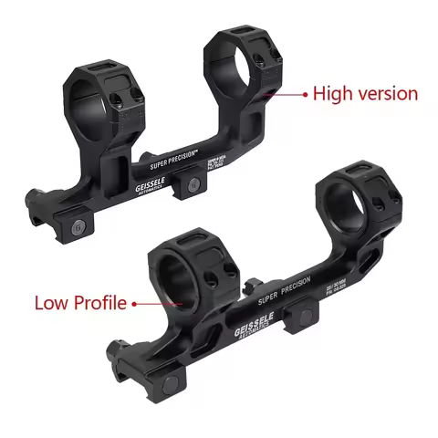 Tactical GEISSELE Rifle Scope Mount Rings Optical Sight Riflescope Cantilever 25.4mm 30mm AR15 Brack