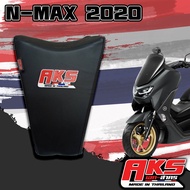 เบาะนั่งเสริมสำหรับ N-MAX 2020 ผ้าหนังเรเดอร์ดำ ด้ายดำ โลโก้ AKS Made in Thailand