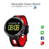 【智能手錶】WHATSAPP WECHAT 信息顯示／來電提示／血壓心率監測／計步器／睡眠監測 Bluetooth Smart Watch 0.95" OLED