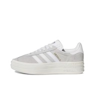 Adidas Originals GAZELLE BOLD Low Top Sneakers For Women Grey White HQ6893