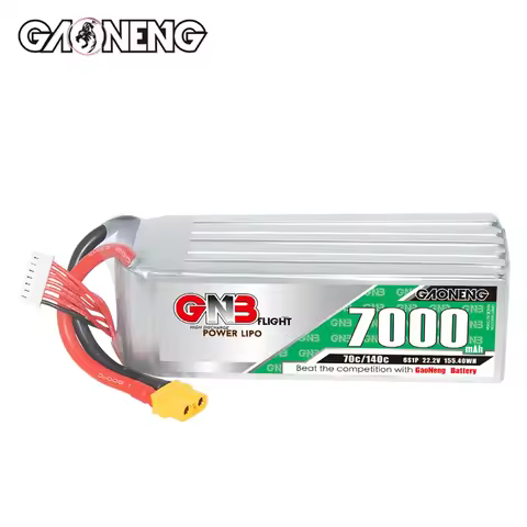 GNB 6S 22.2V 5500/7000/7200/8500/11000/13500mAh 70C Lipo Battery With XT60 XT90 XT90S Plug for FPV D