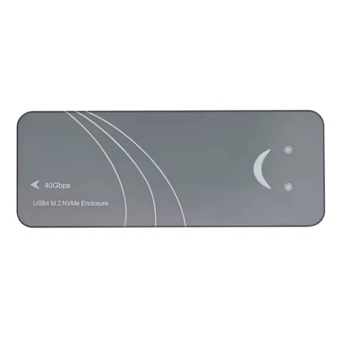 USB 4.0 SSD M2 NVME HDD Enclosure 40Gbps 4TB M-Key B+M-Key Aluminum NVME External Case Support M.2 N