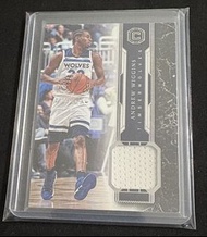 Andrew Wiggins Cornerstones Basketball Game-worn card