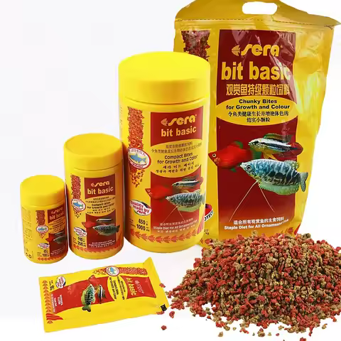 Fish food All Kinds for mini baby fish shrimp cichild discus betta guppy botton catfish