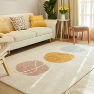 Cross-Border Living Room North Imitation Cashmere Paving Living Room Carpet Large Area European Styl