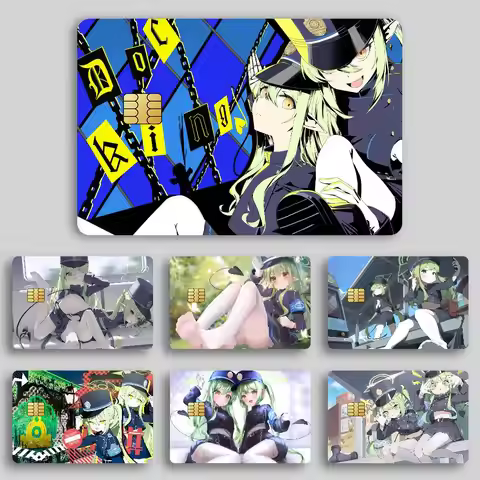 Blue Archive Tachibana Nozomi Credit Card Skin Stickers for Bank Card Bus Metro Card Sticker Waterpr