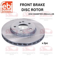 FEBI GERMANY FRONT BRAKE DISC ROTOR MERCEDES BENZ W176 A180 A200 W117 CLA180 CLA200 W156 GLA200 W246 B200