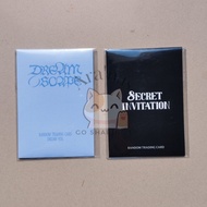 [READY TO SHIP] SEALED NCT DREAM DREAM DREAM TRADING CARDMd ()SCAPE NCT 127 8ecret invitation annive