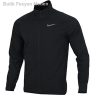 ◆☑Nike Nike Jaket Lelaki 2021 Cardigan Baharu Jaket Larian Pakaian Sukan Kasual Trend Baharu