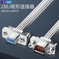 Yulu J30J Rectangular Connector J30J-9TJL J30J-9ZKP Small DB9 Mini DP9 Core Pin Plug