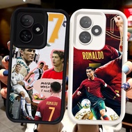 Z-5 CR7 Ronaldo football White Black Case Casing for Realme C53 C61 Note 50 60 C51 Case
