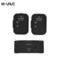 M-VAVE WP-12 2.4G ระบบเสียงตรวจสอบหูฟังไร้สาย ส่งสัญญาณสเตอริโอ โมโน เครื่องบันทึก ชุดส่งสัญญาณและรั