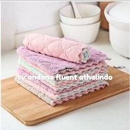 Anti-oil table cloth, multi-purpose cloth, microfiber cloth 25x25