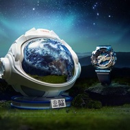 [Powermatic] *New arrival * Casio G-shock GM-110Earth-1A Exclusive Limited Edition Watch with Astronaut Helmet Case