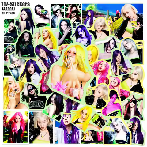 KPOP New Stickers Regular 2 Prelude WDA Return Stickers SKZOO AESPA Pop Music Combination Stickers L