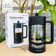 Bình pha cà phê Pháp Lock&Lock French Press bình pha trà dung tích 800ml LLG018 LLG019 1L LLG020 - T