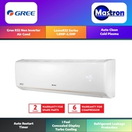 [CASHBACK] Gree R32 Lomo32-N Non-Inverter Air Conditioner 1.0HP 1.5HP 2.0HP 2.5HP | Gree Air Cond R32 GWC09QC - K6NNB4B