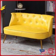 Cassa Diana European Classic Elegant Chesterfield Design Faux PU Leather / Smooth Soft Tech Fabric S