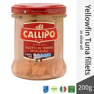 Callipo Italian Tonno Yellowfin Tuna fillets in olive oil