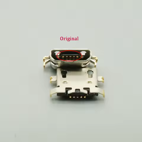 100Pcs Micro USB Charging Data Sync Power Jack Port Connector for Lenovo A516 A650 A678t A830 A850 S