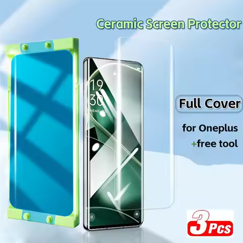 3pcs Ceramic Hydrogel Film For 1+ OnePlus 15R 15 13 12 11 8 9 10 Pro 9R Oneplus Ace 6 6T Ace 5 Pro S