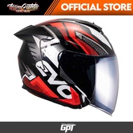 EVO RX-5 NEXUS HALF FACE DUAL VISOR HELMET WITH FREE CLEAR LENS