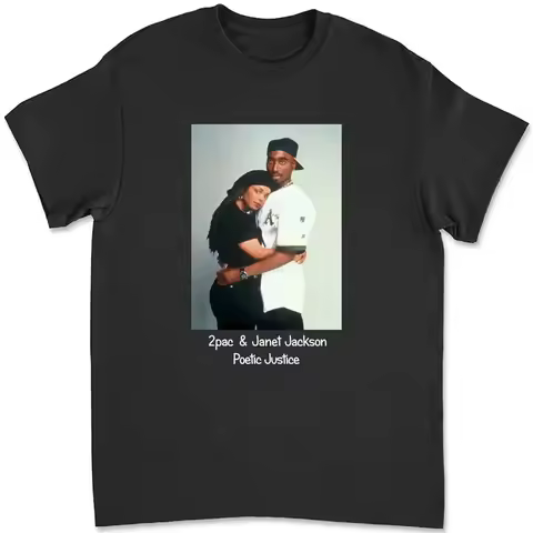 2Pac 2Pac And Janet Jackson Poetic Justice T-shirt HQDQ