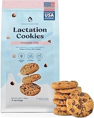 Lactation Cookies Breastfeeding Supplement - Chocolate Chip - Support Mothers Breast Milk Supply Inc