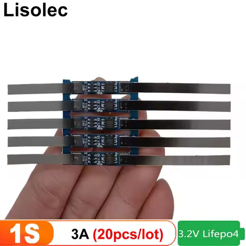 Lifepo4 BMS 1S 3A Charging Board Module Charge Discharge Protection Plates 3.2V 18650 32650 32700 Ba